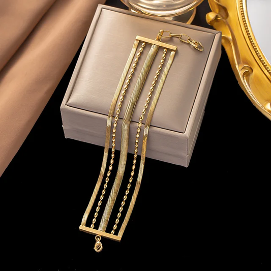 Luxury Luster Chain Bracelet