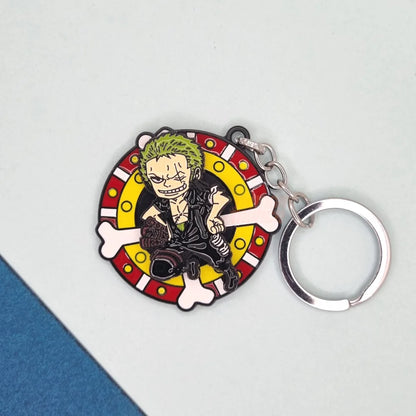 One Piece Rononao Zoro Spinning/Rotating Keychain