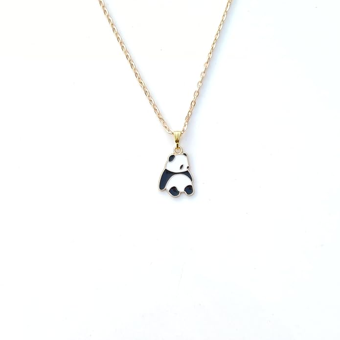 Cute Panda Charm Necklace