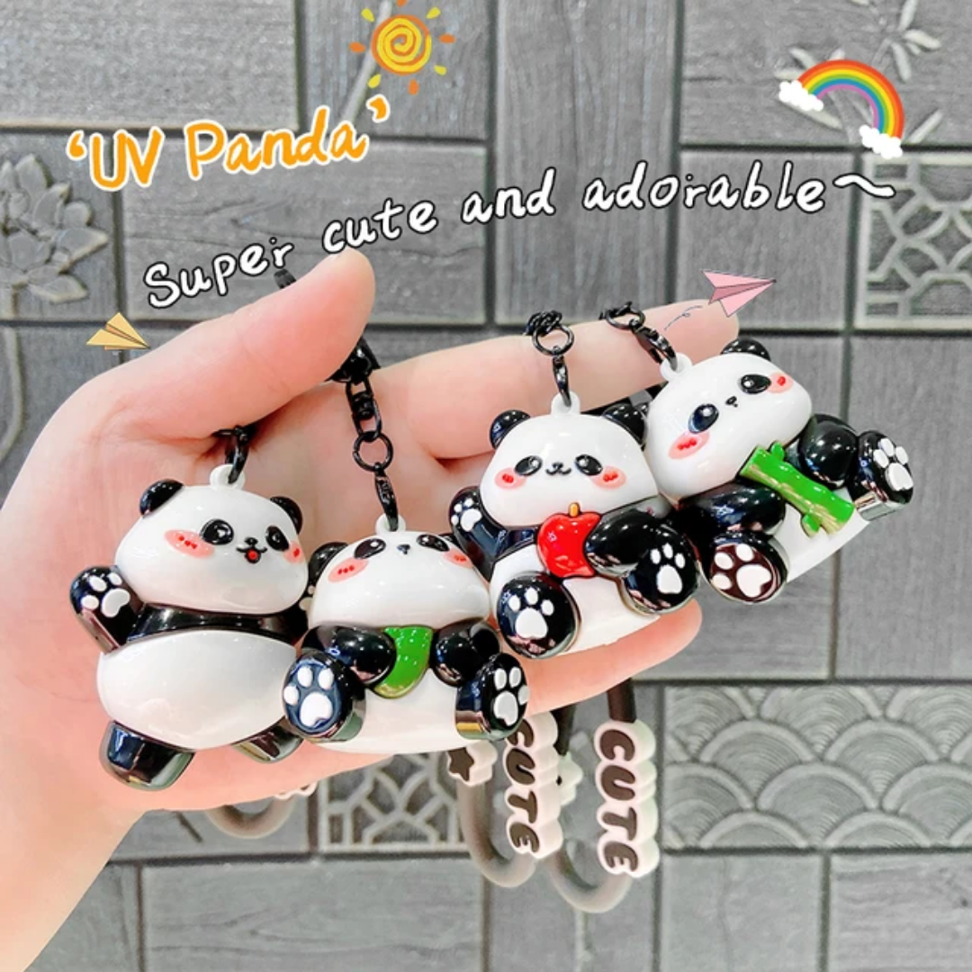 Adorable Panda Charm Keychain