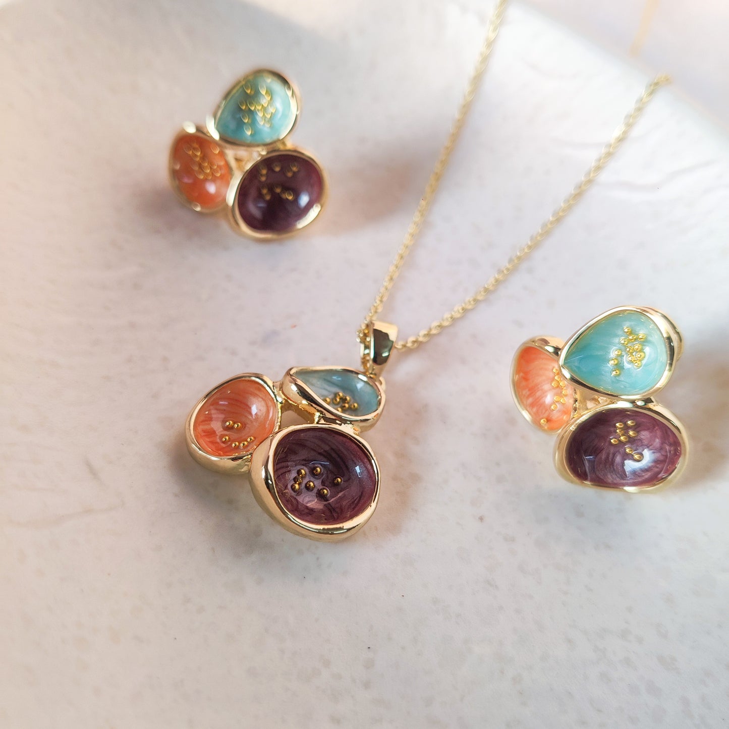 Autumn Aura Jewelry Set