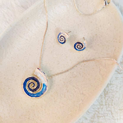 Coastal Charm Necklace & Earring Set