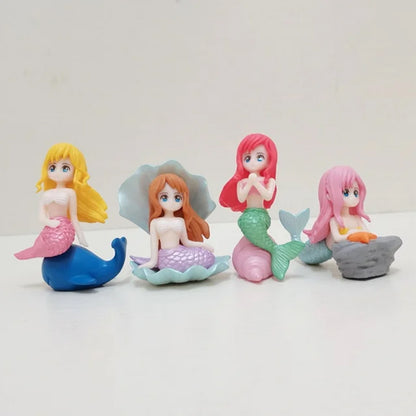 Little Mermaid Miniature Keychains | Adorable Mermaid Keychain