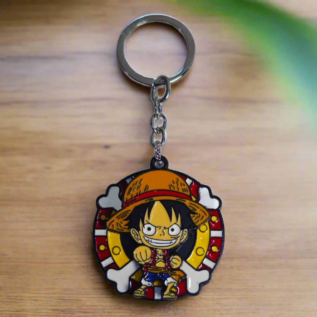 Dr. Monkey D. Luffy Fidget Spinner Keychain - Fun One Piece Collectible