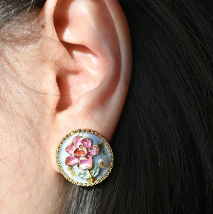 Elysian Rose Stud Earring