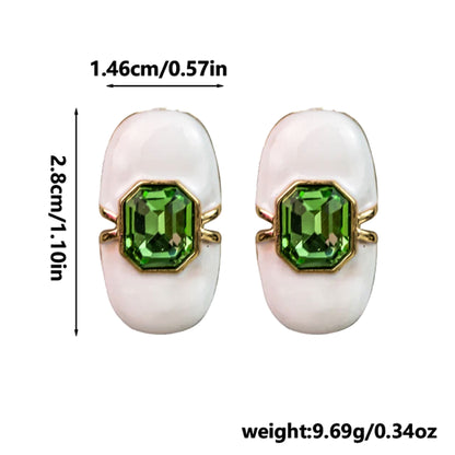 Emerald Bloom Pendant and Earrings Set