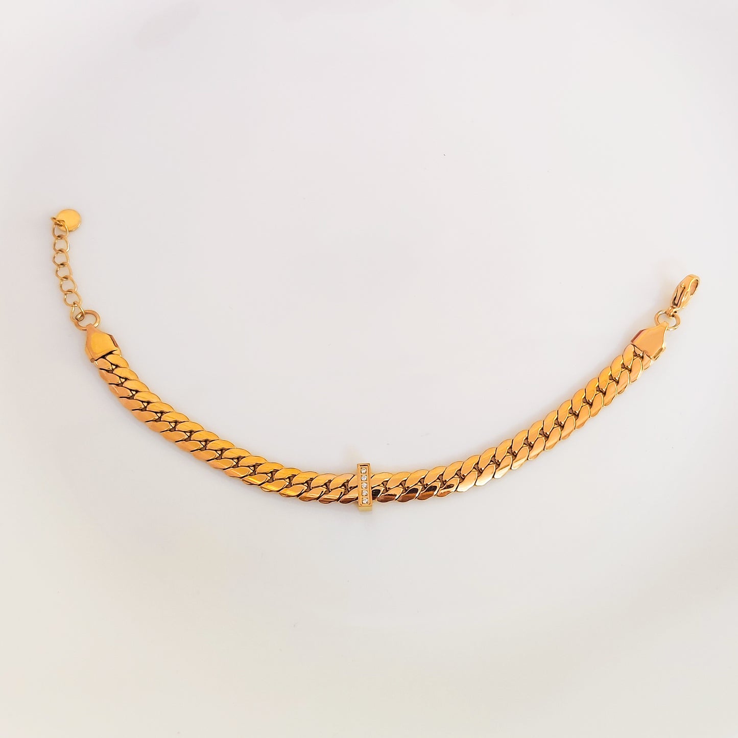 Strikgo Braided Gold Bracelet