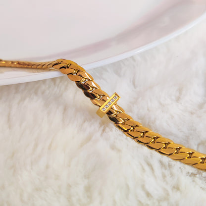 Strikgo Braided Gold Bracelet