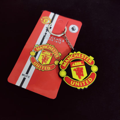 Manchester United | Premium Double Sided Rubber Keychain