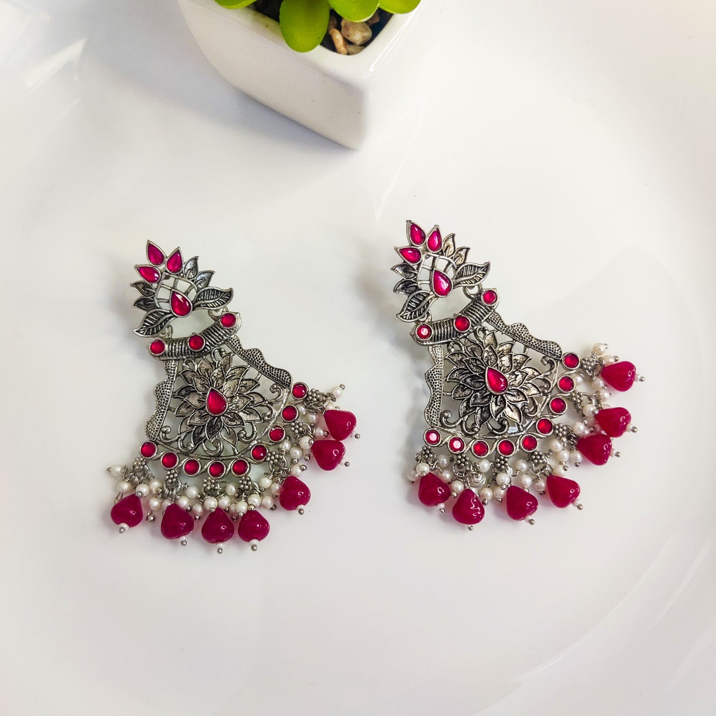 Willow Ethnic Earrings | Merakii Mee