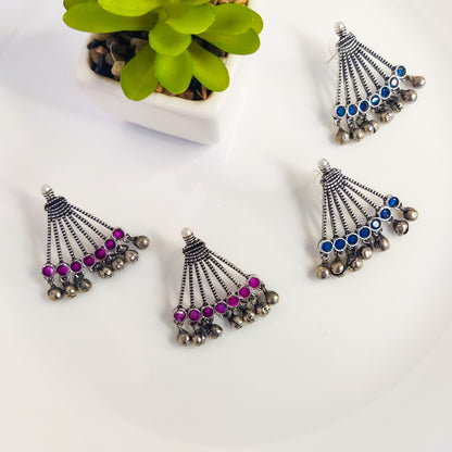 Elite Bejeweled Waterfall Earrings