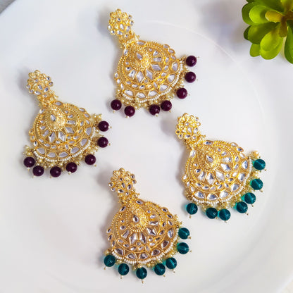 Samina Royal Filigree Chandelier Earrings