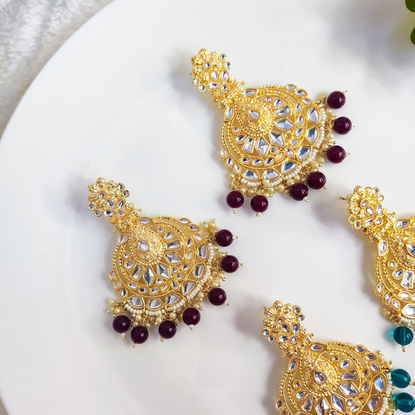 Samina Royal Filigree Chandelier Earrings