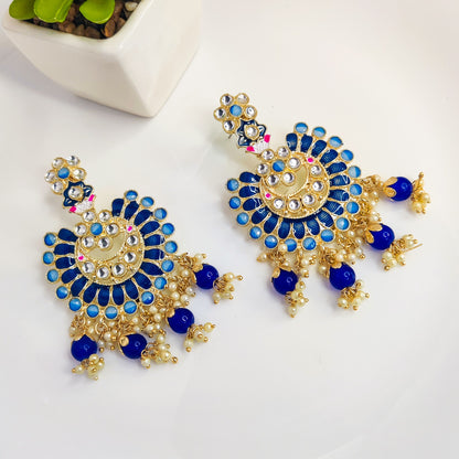 Moonlit Miraya Chandelier Earrings