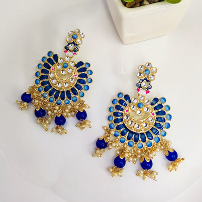 Moonlit Miraya Chandelier Earrings