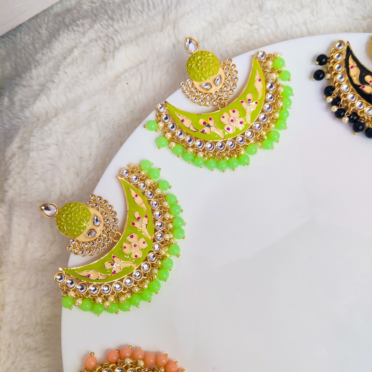 Baroque Beauty Chandbali Earrings