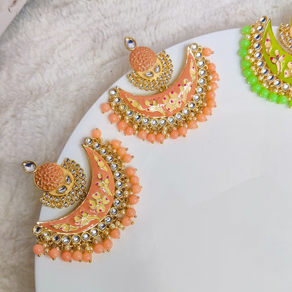 Baroque Beauty Chandbali Earrings