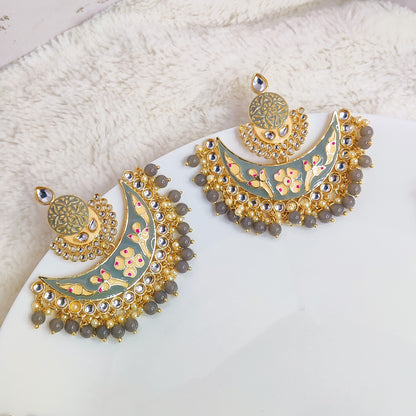 Baroque Beauty Chandbali Earrings