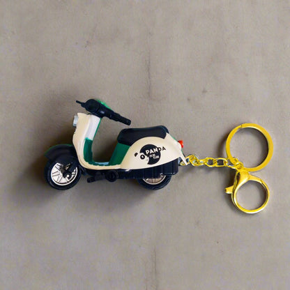 Miniature Retro Toy Scooter Keychain