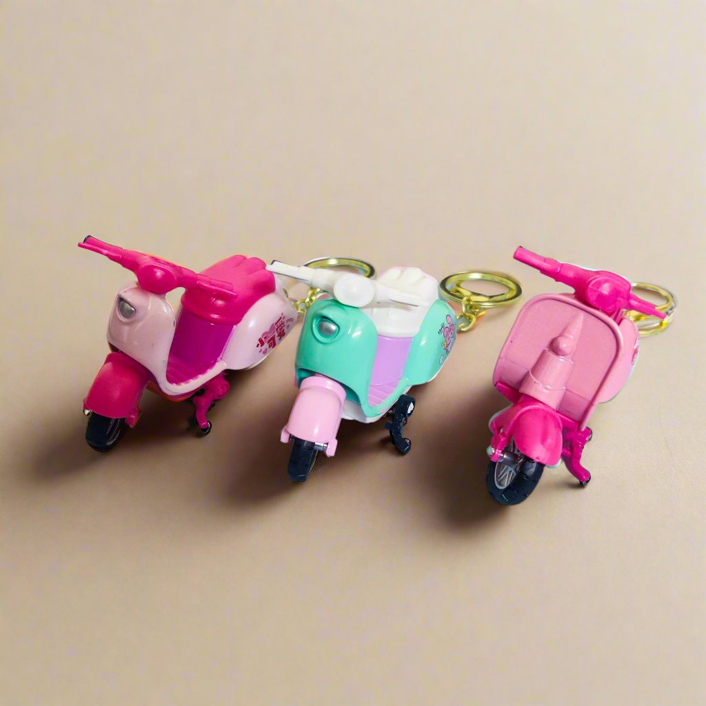 Miniature Retro Toy Scooter Keychain