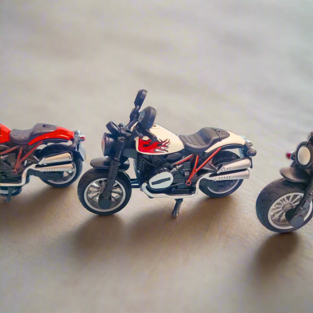 Miniature Cruiser Motorcycle Keychain