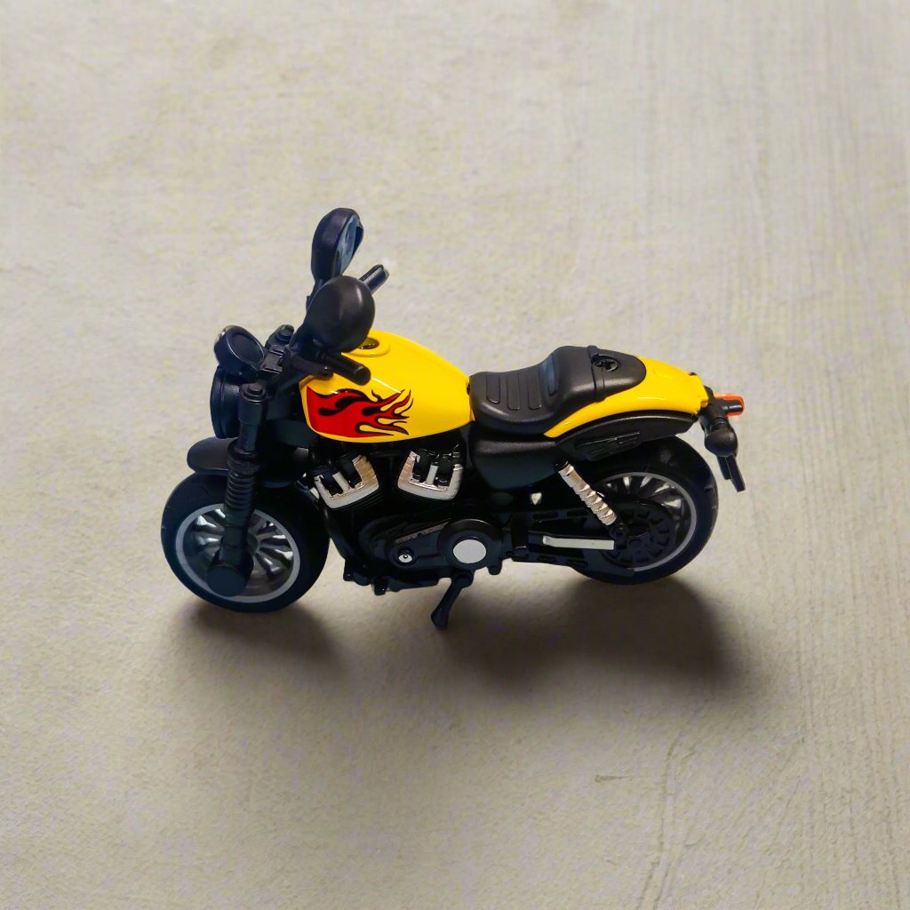 Miniature Cruiser Motorcycle Keychain