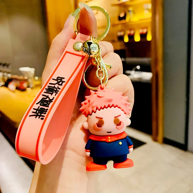 Jujutsu Kaisen Chibi 3D Rubber Keychain