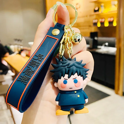 Jujutsu Kaisen Chibi 3D Rubber Keychain