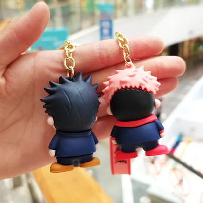 Jujutsu Kaisen Chibi 3D Rubber Keychain