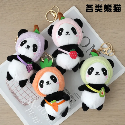 Panda Pals Plush Soft Toy Keychain