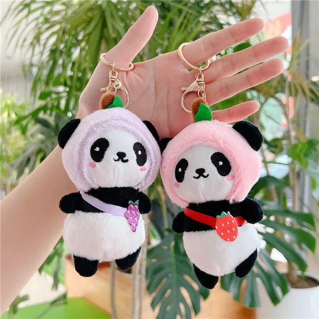 Panda Pals Plush Soft Toy Keychain