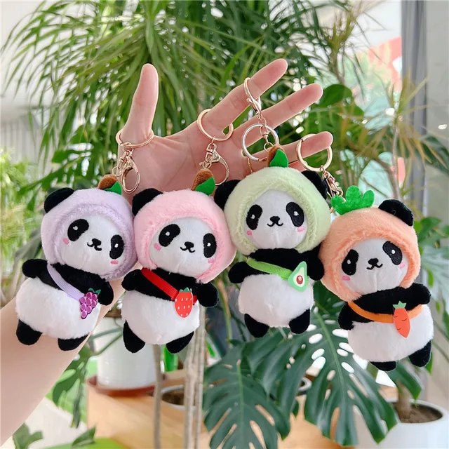 Panda Pals Plush Soft Toy Keychain