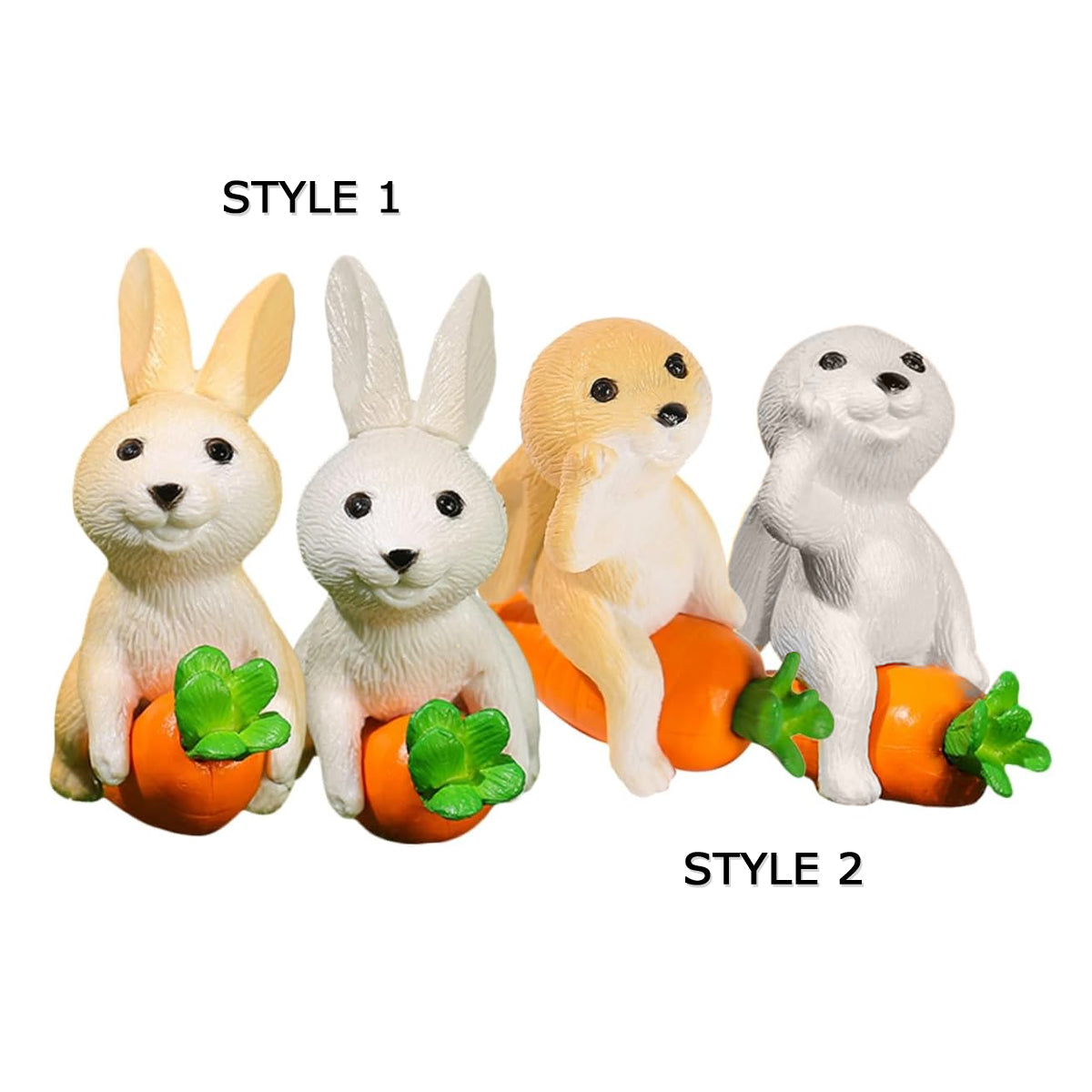 Adorable Hare & Harvest Keychain