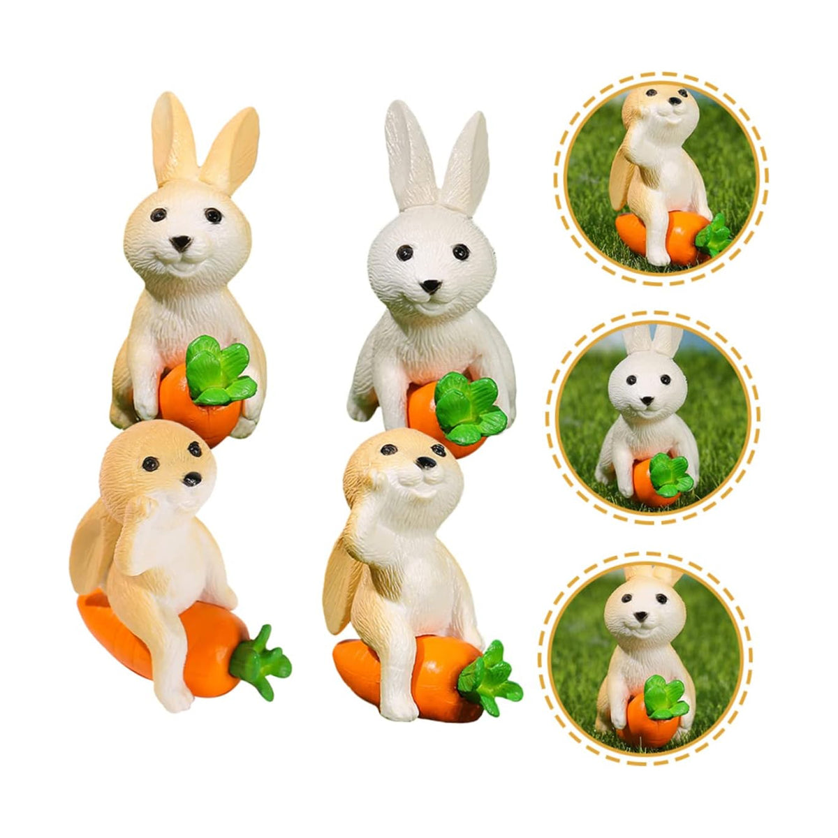 Adorable Hare & Harvest Keychain