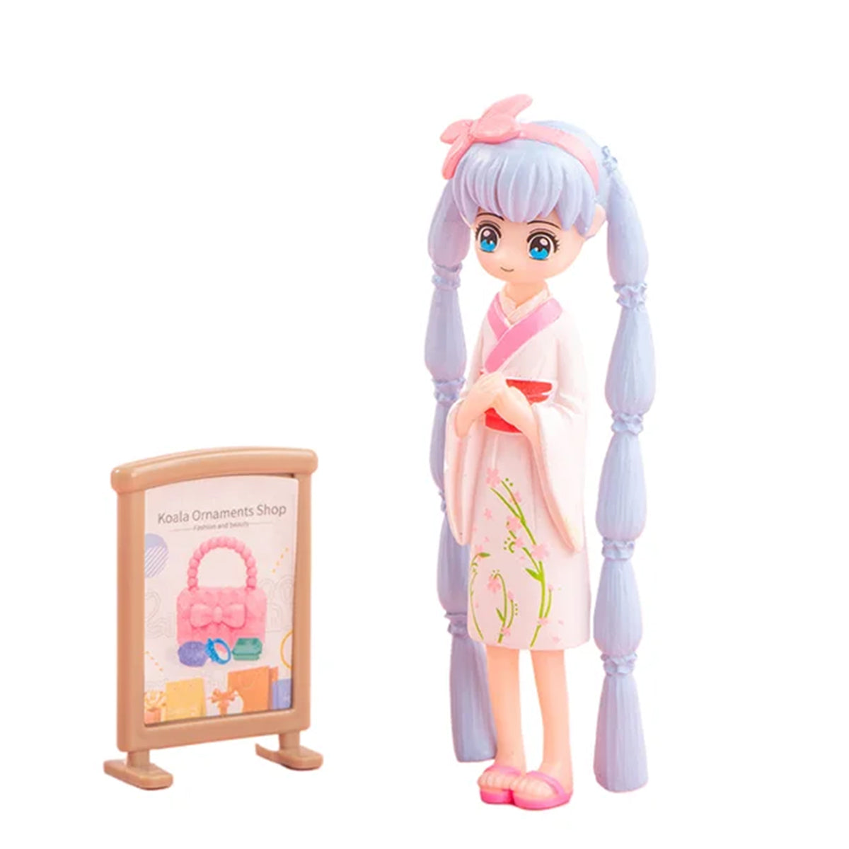 Anime-Inspired Miniature Doll Keychain (Single Piece)