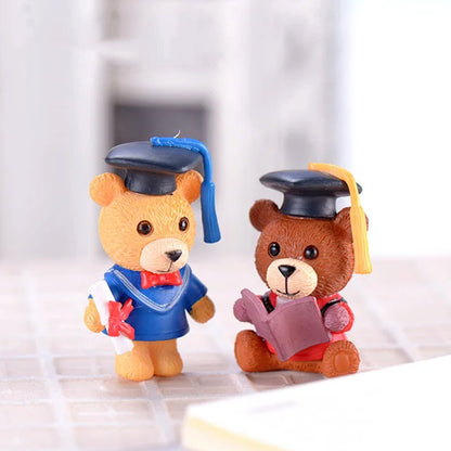 Graduation Keepsake Teddy Bear Keychain