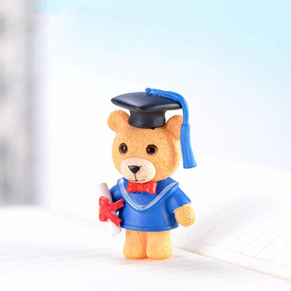 Graduation Keepsake Teddy Bear Keychain