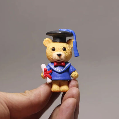 Graduation Keepsake Teddy Bear Keychain