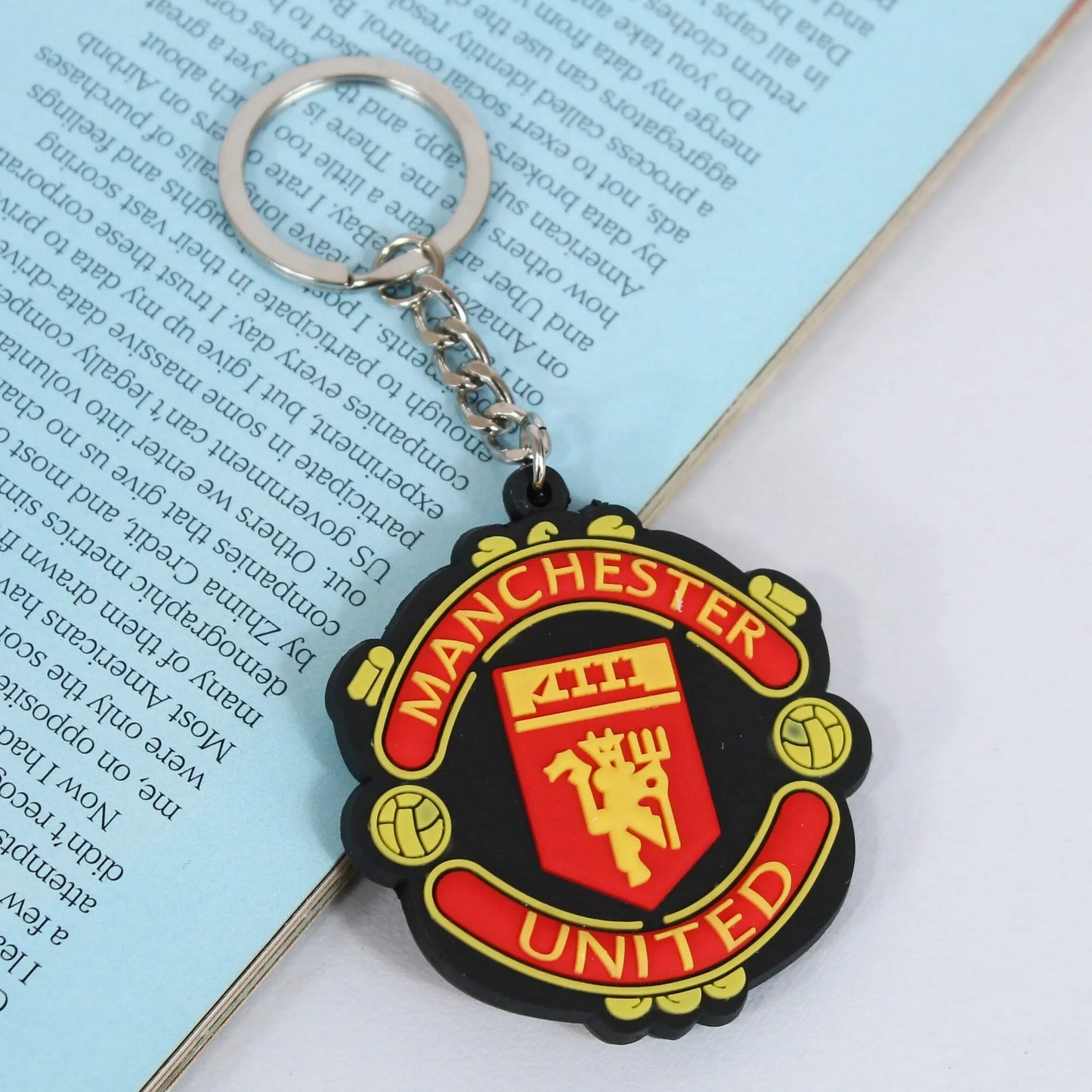 Manchester United | Premium Double Sided Rubber Keychain