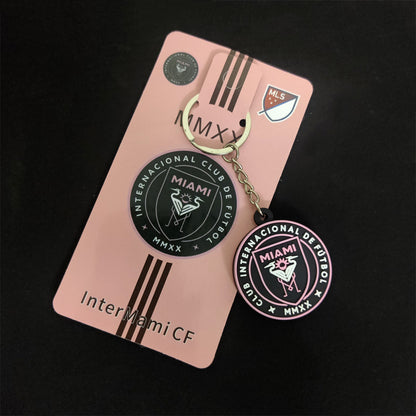 Inter Miami CF | Premium Double Sided Rubber Keychain