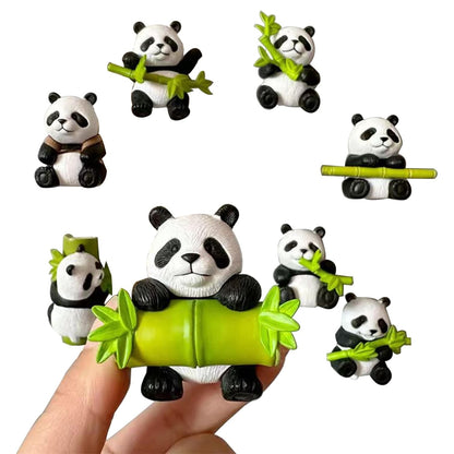 Bamboo Bliss Panda Keychain