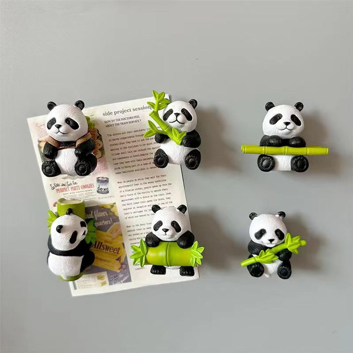 Bamboo Bliss Panda Keychain