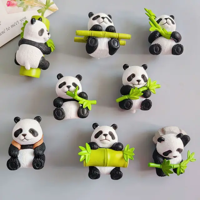 Bamboo Bliss Panda Keychain