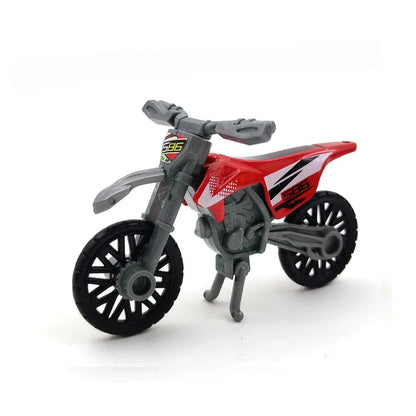 Dirt Bike Racer Mini Motocross Keychain