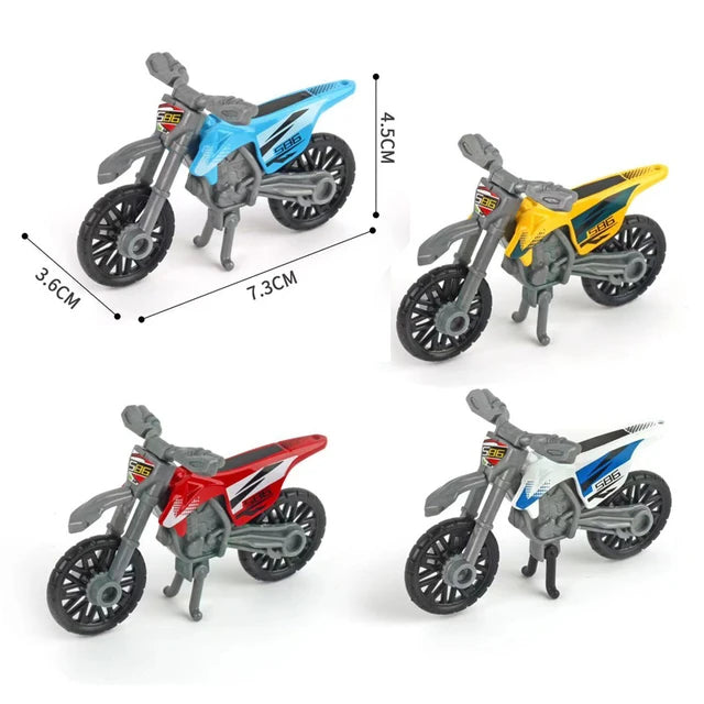 Dirt Bike Racer Mini Motocross Keychain