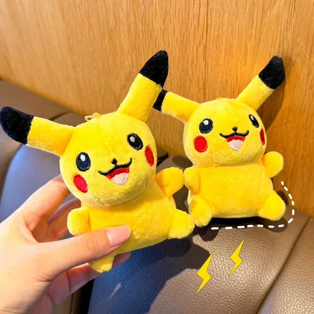 Pikachu Soft Toy Keychain