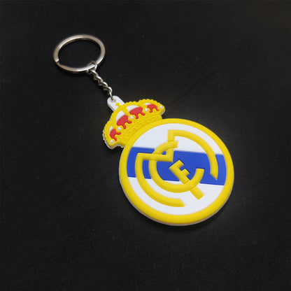 Real Madrid Football Club | Premium Double Sided Rubber Keychain