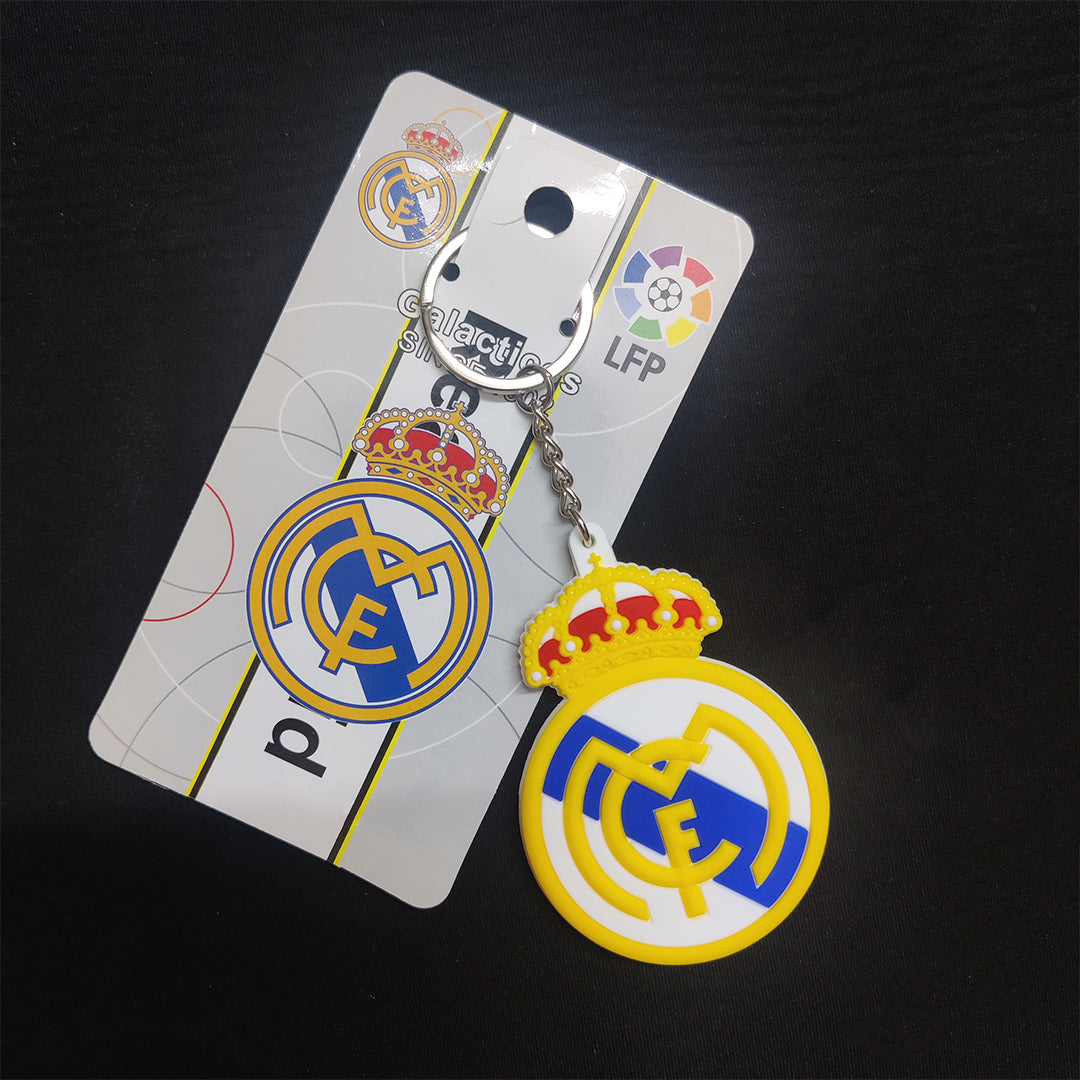 Real Madrid Football Club | Premium Double Sided Rubber Keychain