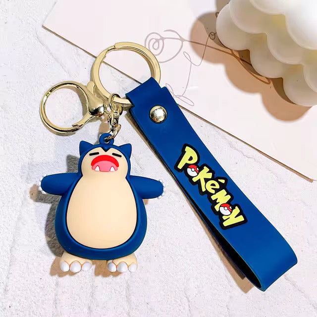 Cute & Adorable Sleeping Baby Pokémon Keychain with Bag Strap