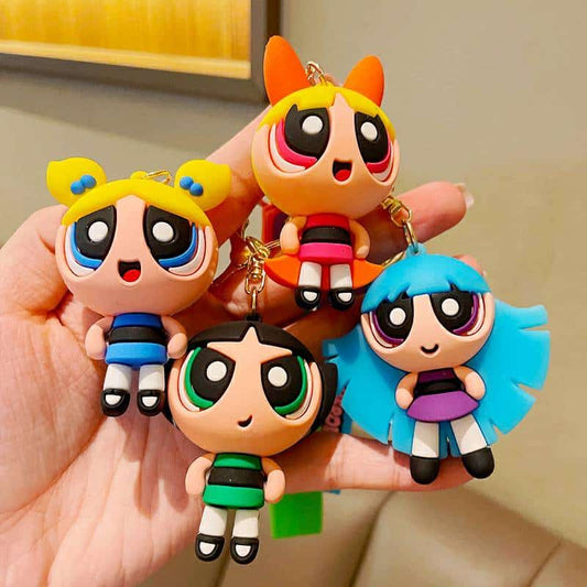 Powerpuff Girls Strap Keychains